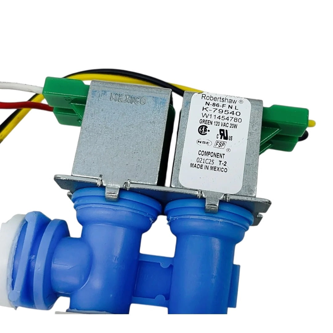 Whirlpool Refrigerator Water Inlet Valve W11454780, W11758894