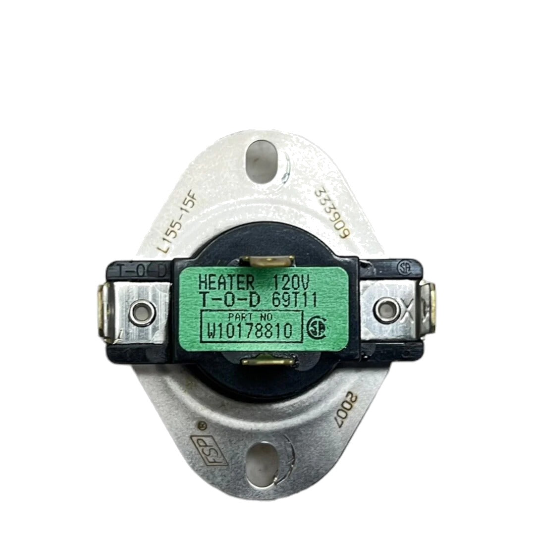 Whirlpool Dryer Thermostat W10178810