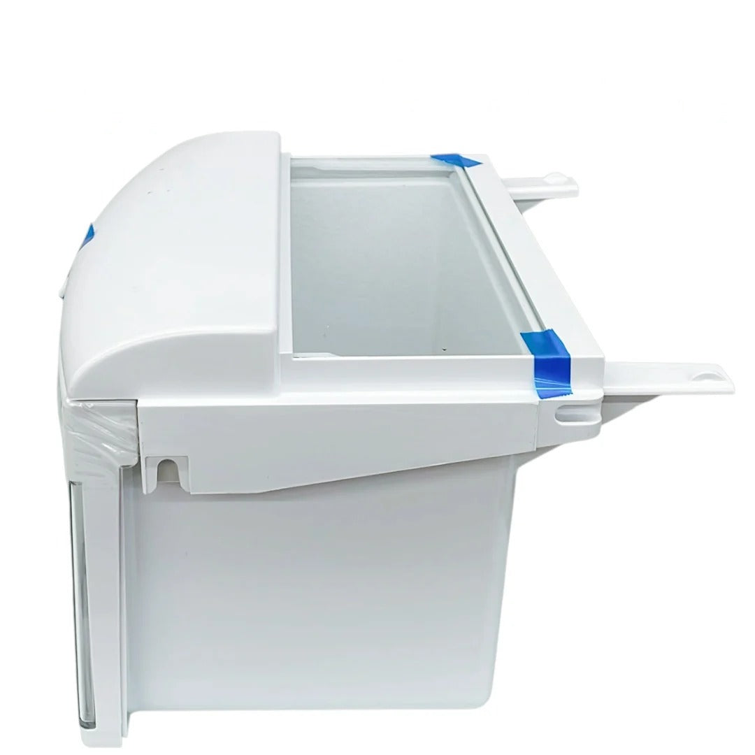 GE Refrigerator Crisper Drawer w/Cover Assembly WR32X32346, WR32X10885