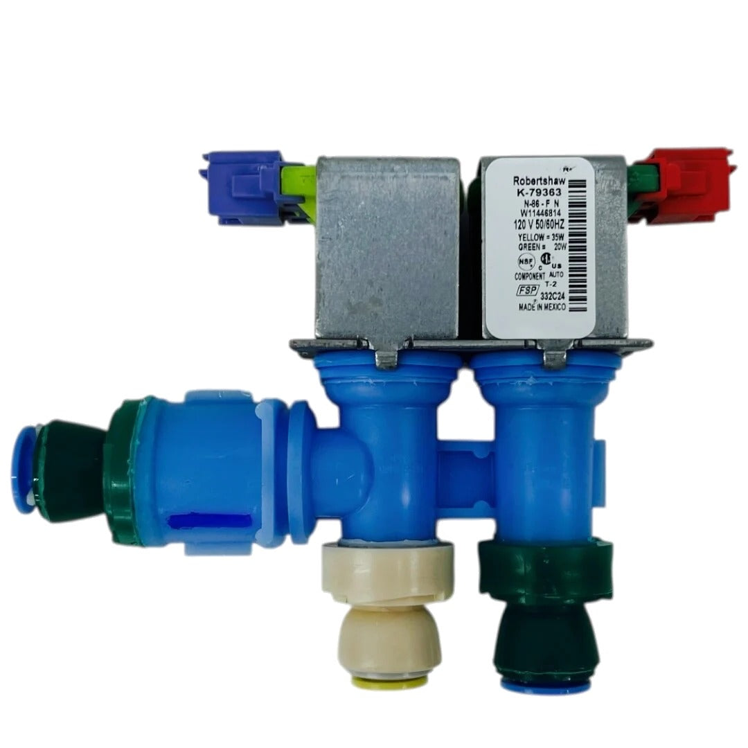 Whirlpool Refrigerator Water Inlet Valve W11446814, W11548535