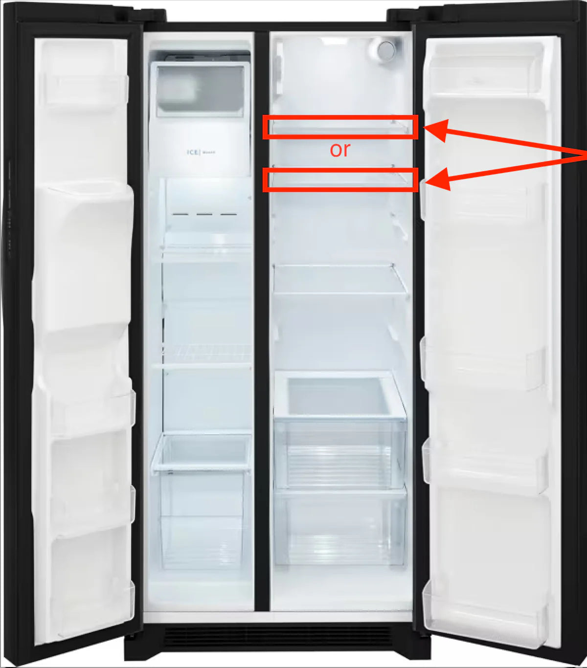Frigidaire Refrigerator Glass Shelf 5304527174