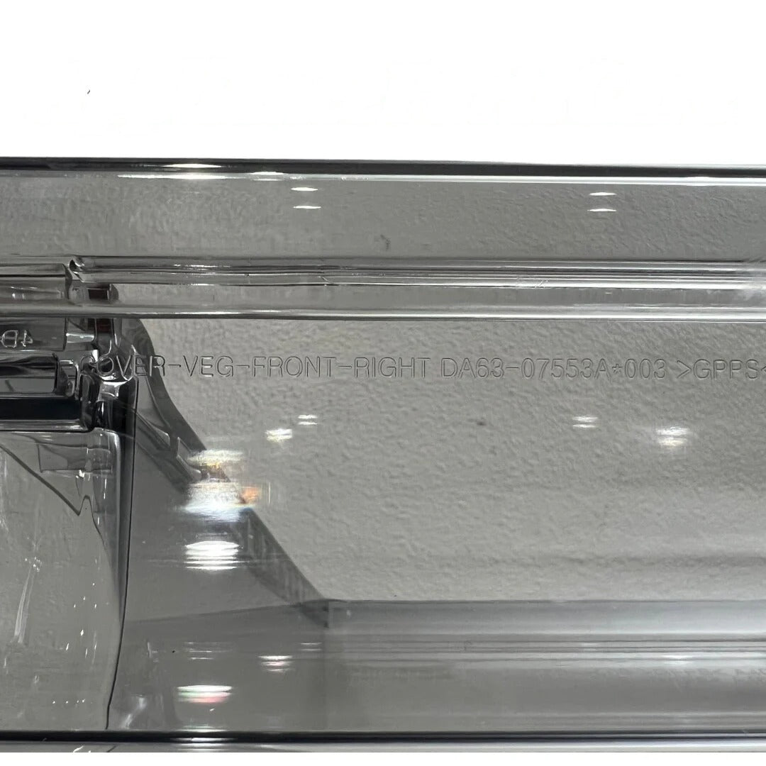 Samsung RF32CG5300SRAA Refrigerator Crisper Drawer Front, Right DA63-07553A