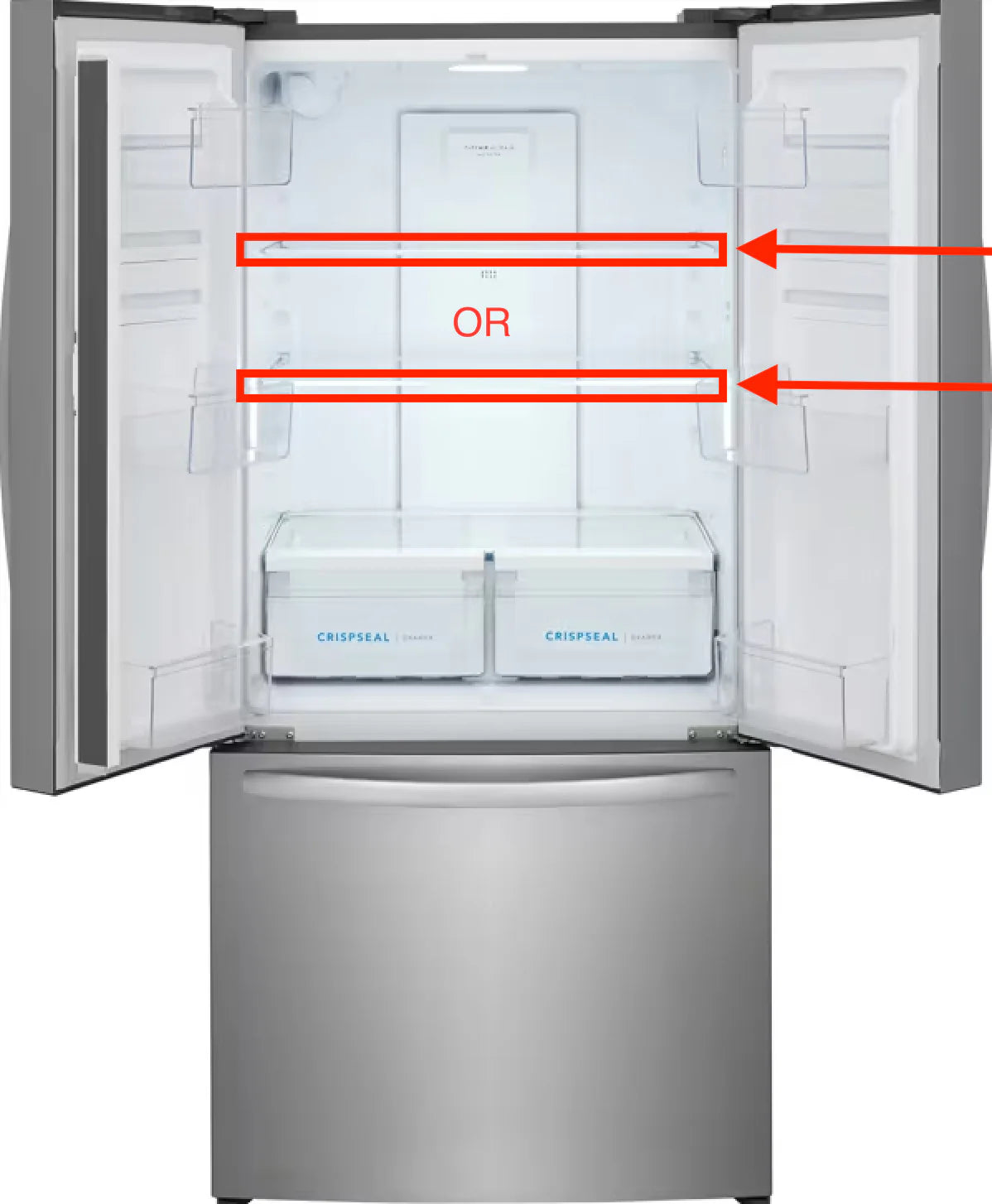 Frigidaire FRFG1723AV Refrigerator Glass Shelf 5304529188