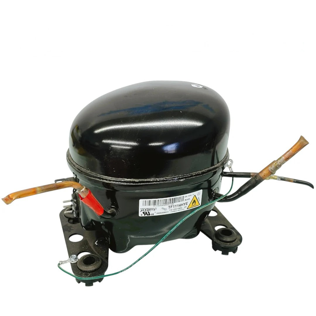 GE Refrigerator Compressor TF1114HYE, WR87X42645, WR87X43805