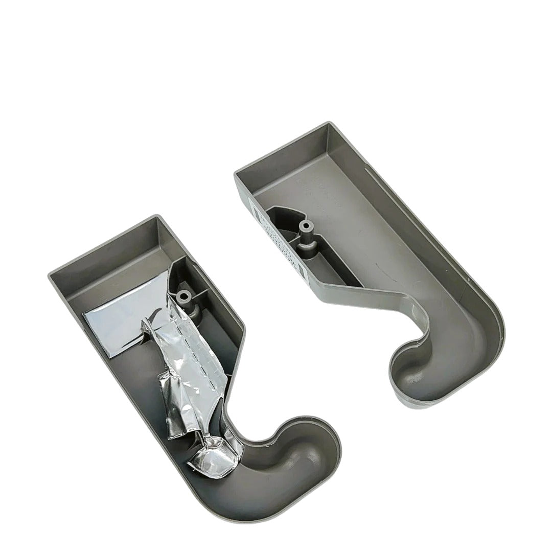 KitchenAid Refrigerator Door Hinge Cover Set W10781436, W10709866