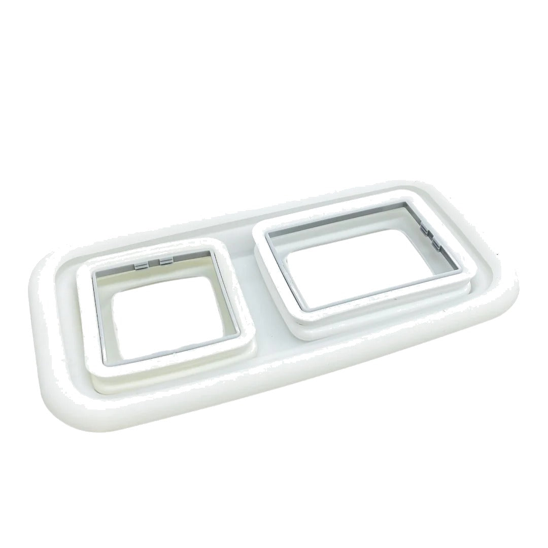Whirlpool Refrigerator Dispenser Ice Chute Cap And Gasket Assembly W11767424