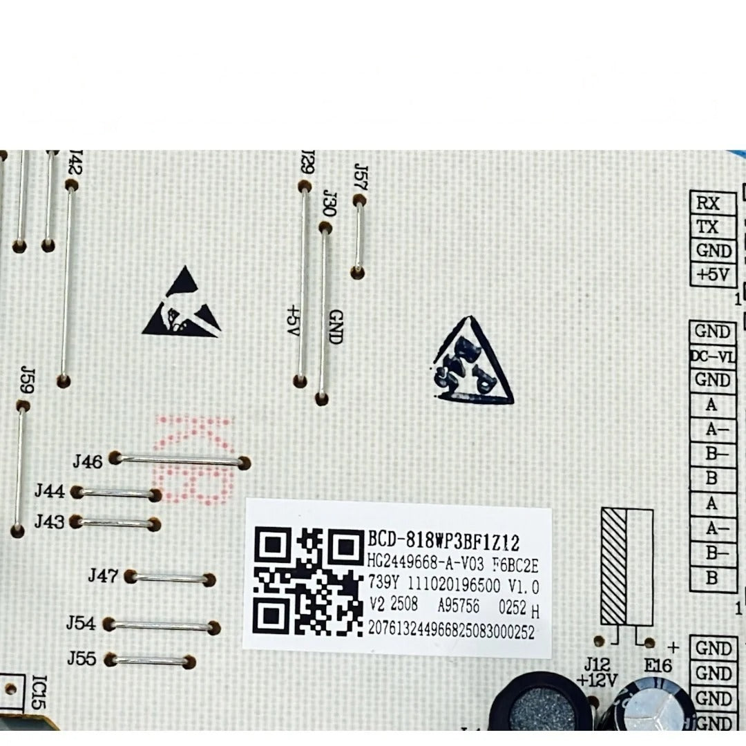 Hisense HRS290P5FSE Refrigerator Electronic Control Board K2411748