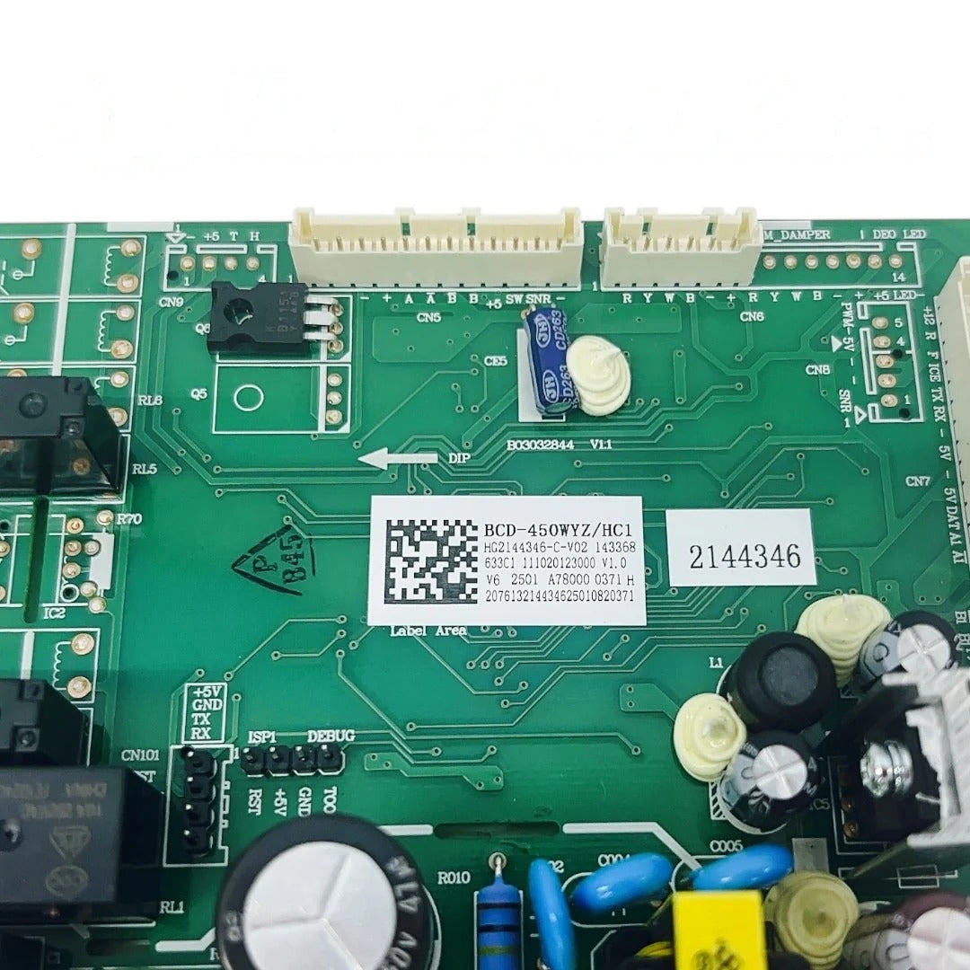 Hisense HRB171N6BSE Refrigerator Electronic Control Board K2144346