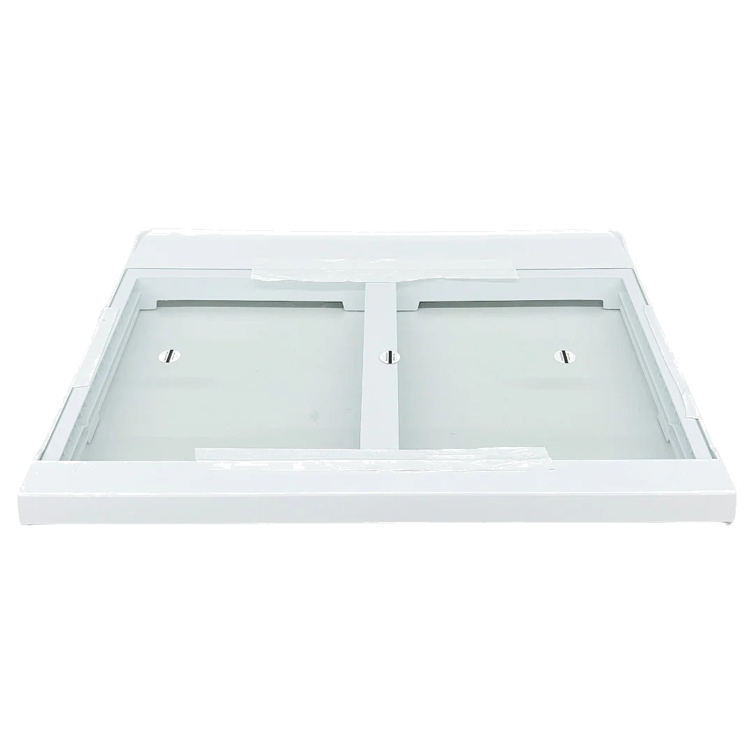 GE Refrigerator Vegetable Pan Assembly WR32X31481, WR32X31227, WR71X31107