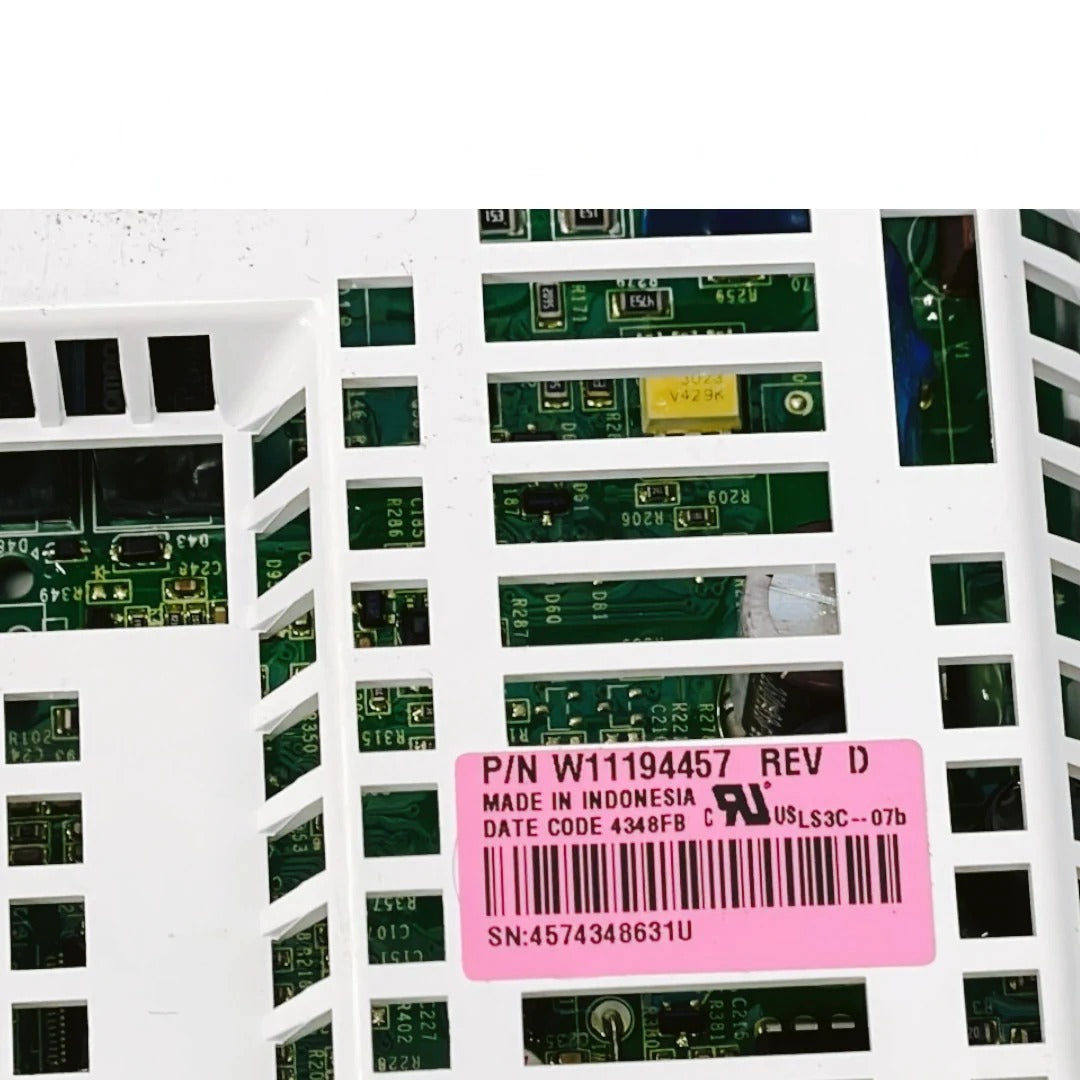 Whirlpool Dryer Electronic Control Board W11194457, W11779699, W11771416