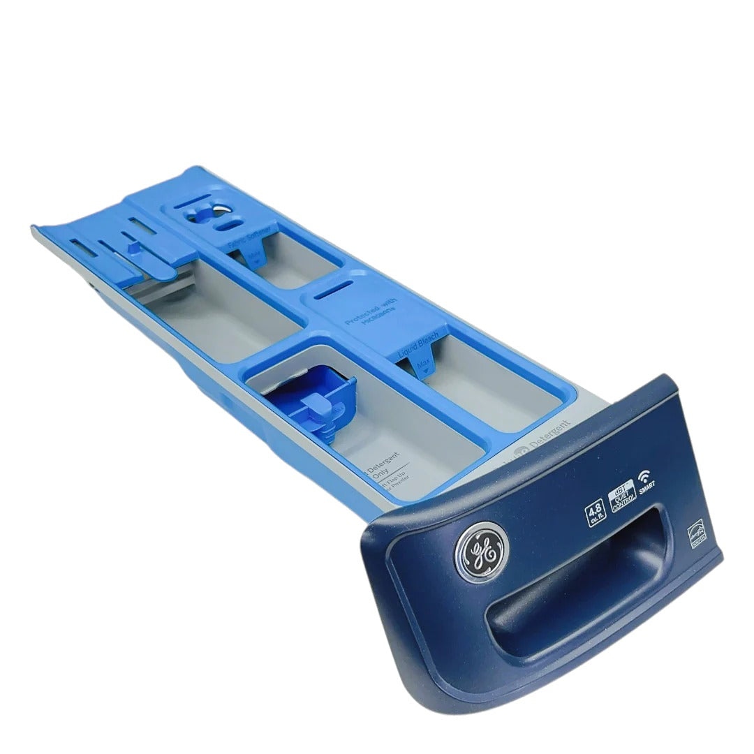 GE Washer Dispenser Drawer Assembly WH01X34618, WH42X35099, WH42X29517