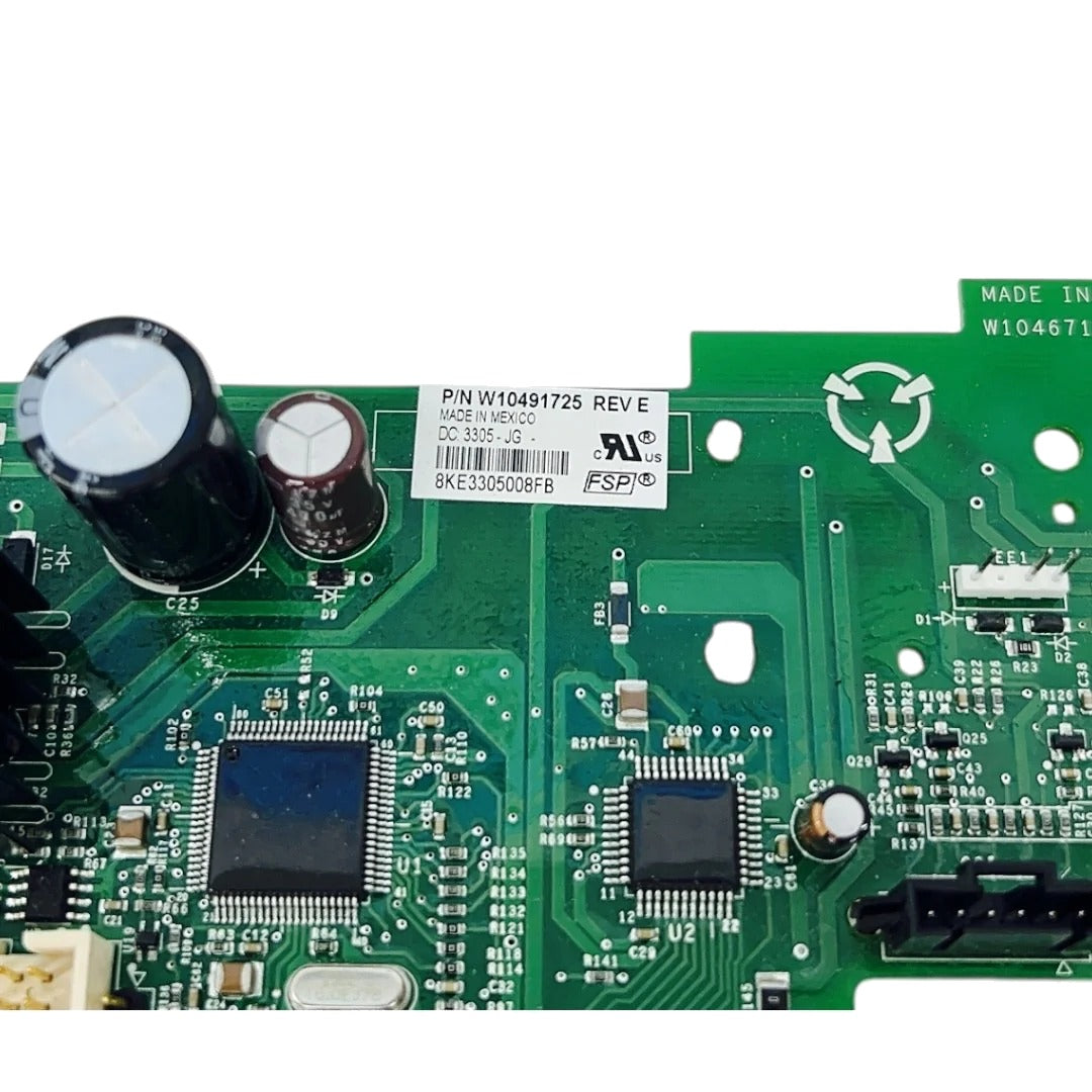 Whirlpool Washer Electronic Control Board W10491725, WPW10491725