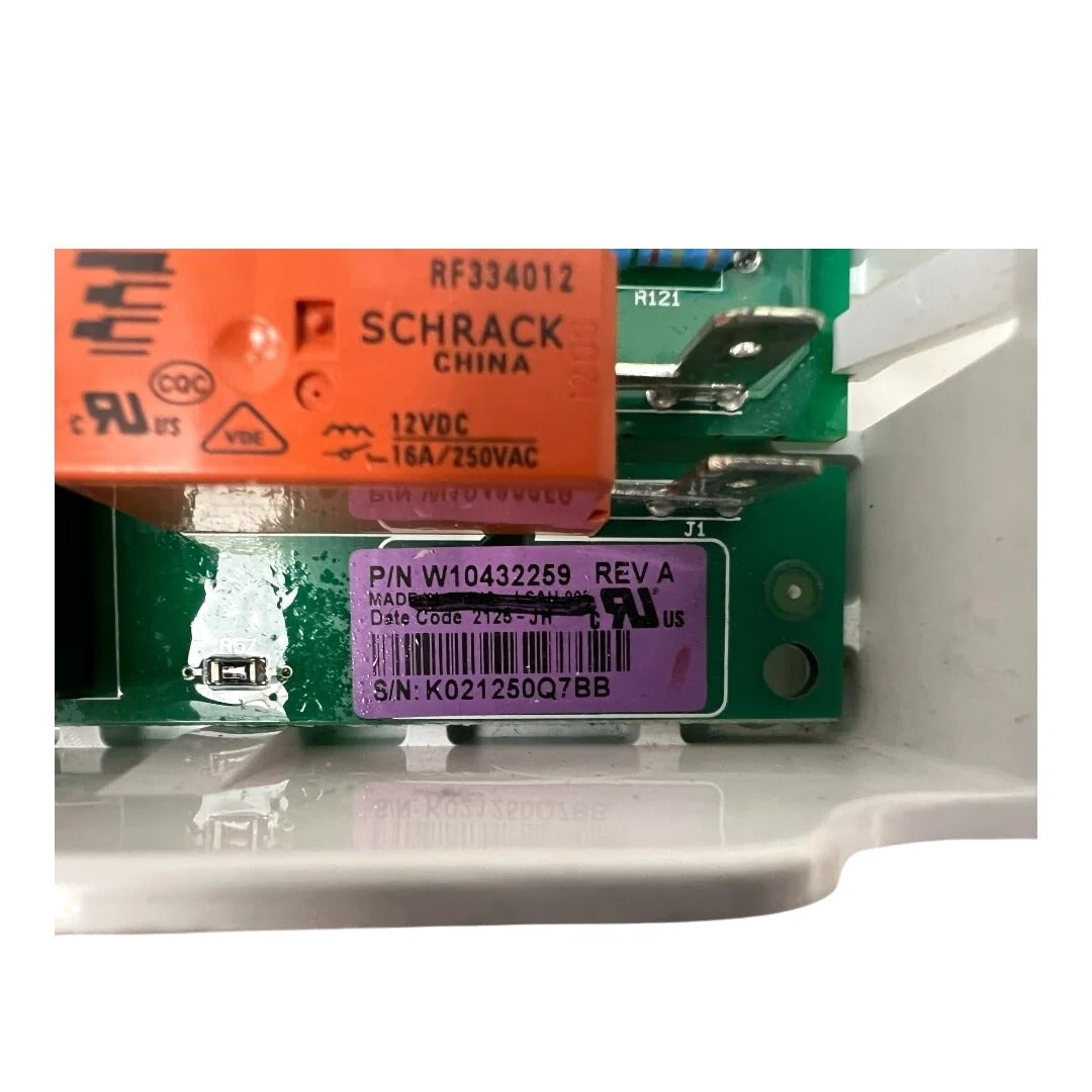 Whirlpool Dryer Electronic Control Board W10432259