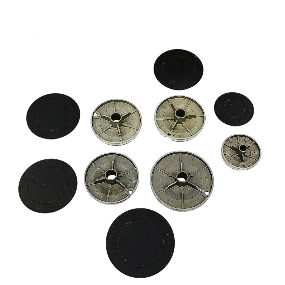 Kenmore 2276843 Range Oven Burner Head w/ Cap (Set of 5)