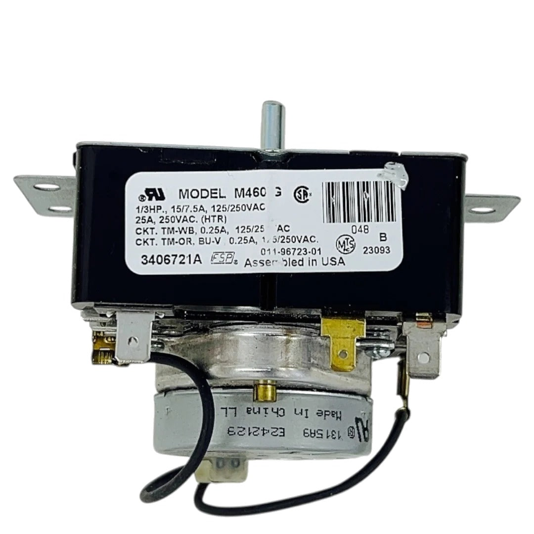 GE Dryer Timer 3406721, 3406721A