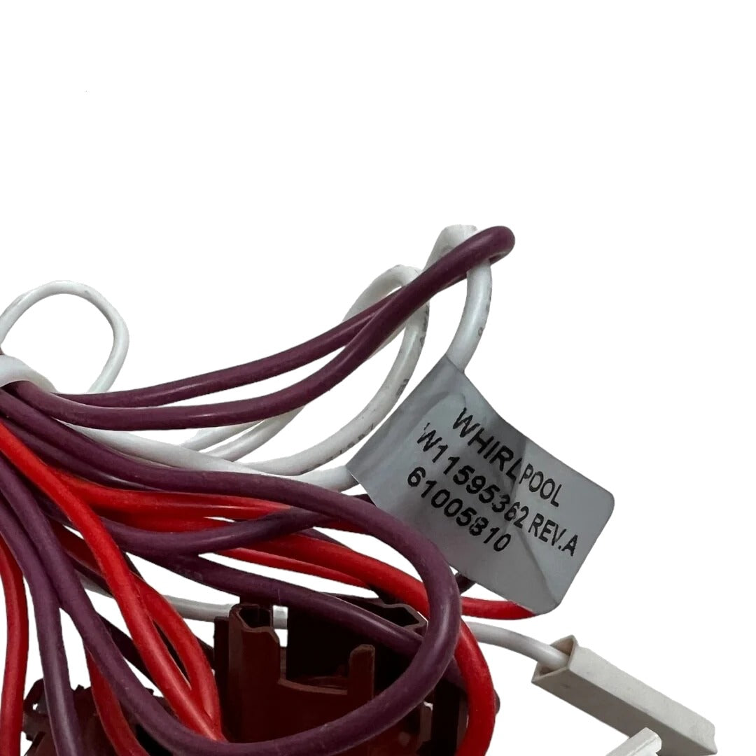 KitchenAid Range Oven Igniter Switch & Harness Assembly W10811693, W11595362