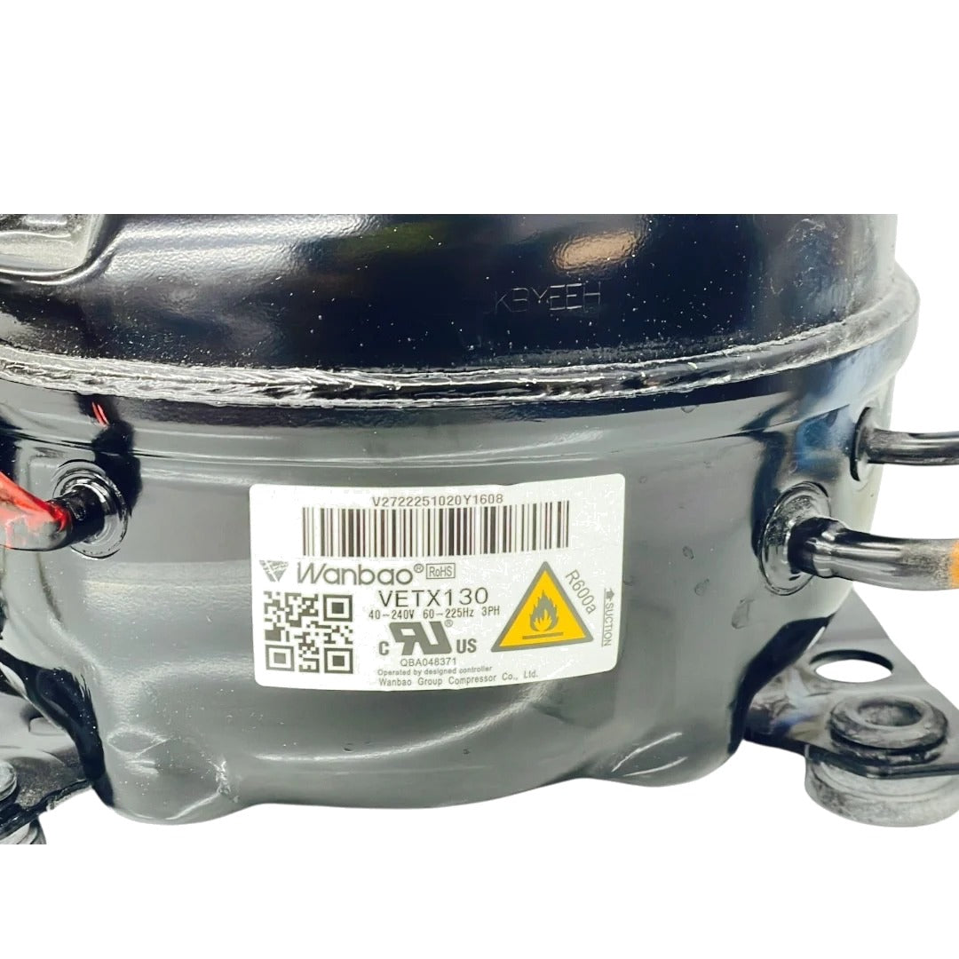 Hisense HRS290P5FSE Refrigerator Compressor VETX130, K2412398