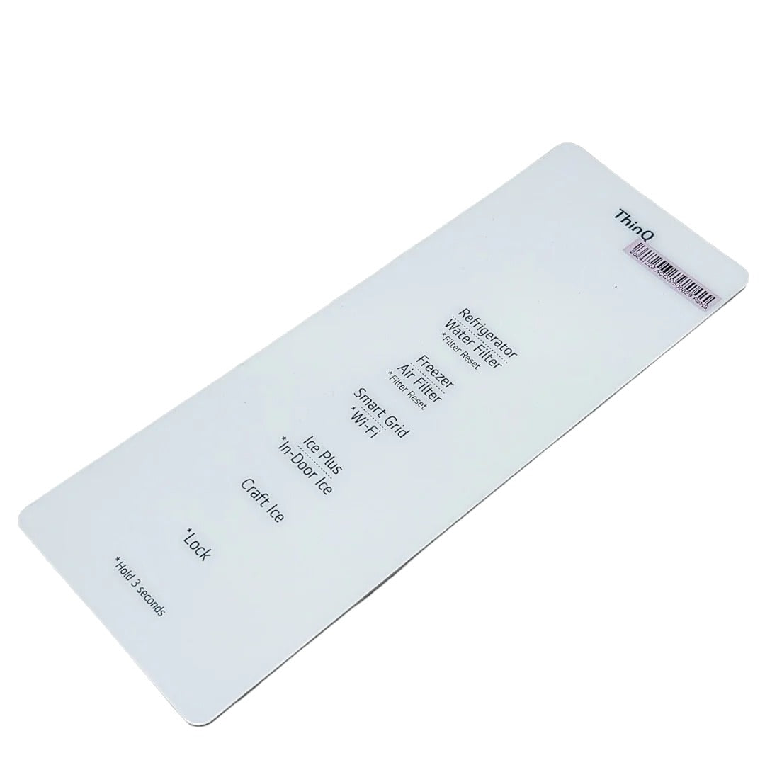 LG Refrigerator User Control Board EBR32766650, ACQ30500829