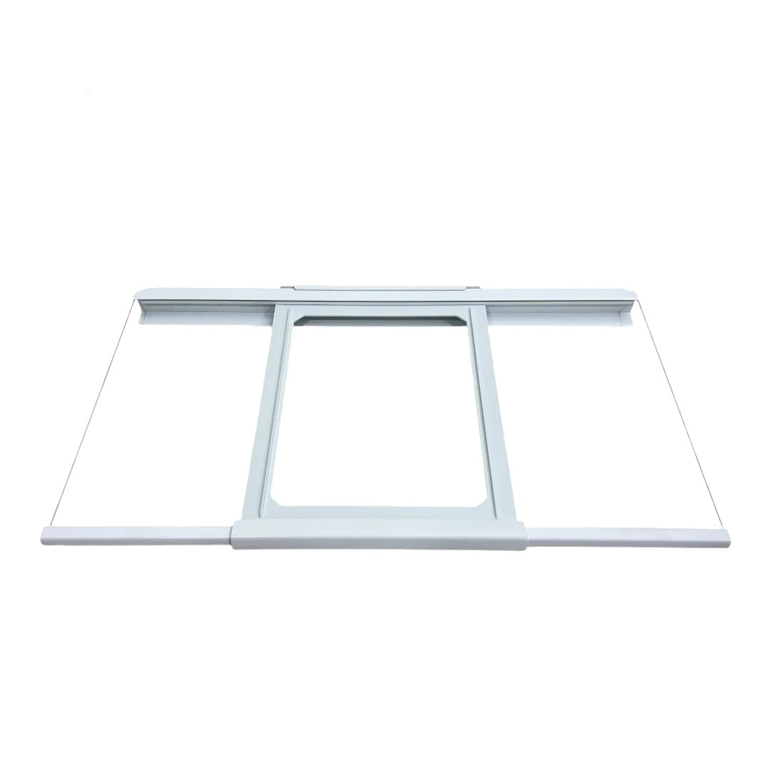 GE Refrigerator Glass Shelf w/Deli Drawer WR72X31124, WR71X31119