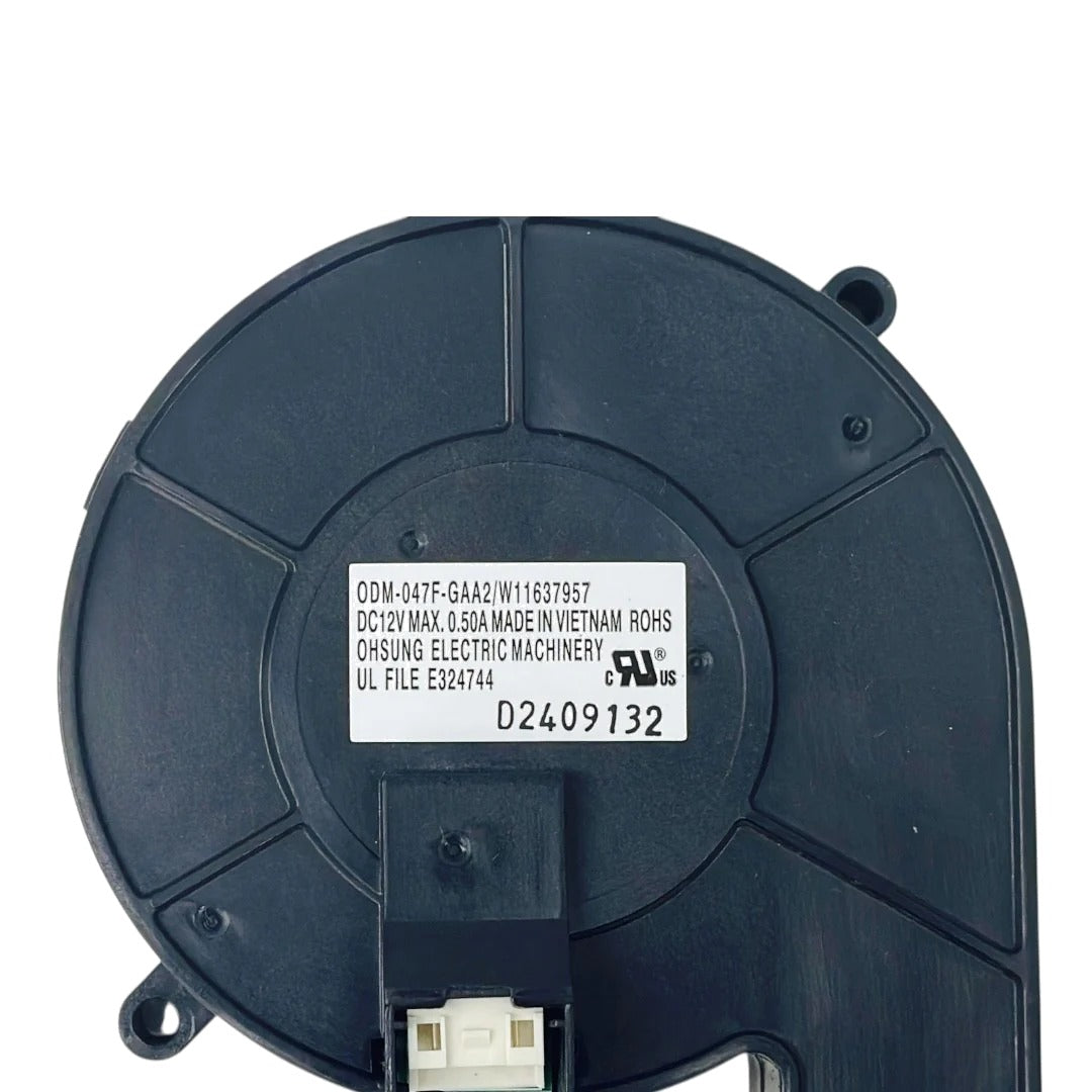 Whirlpool Range Oven Fan Assembly W11637957