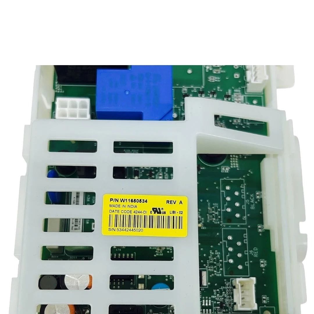 Whirlpool Dryer Electronic Control Board W11650534, W11703599, W11608955
