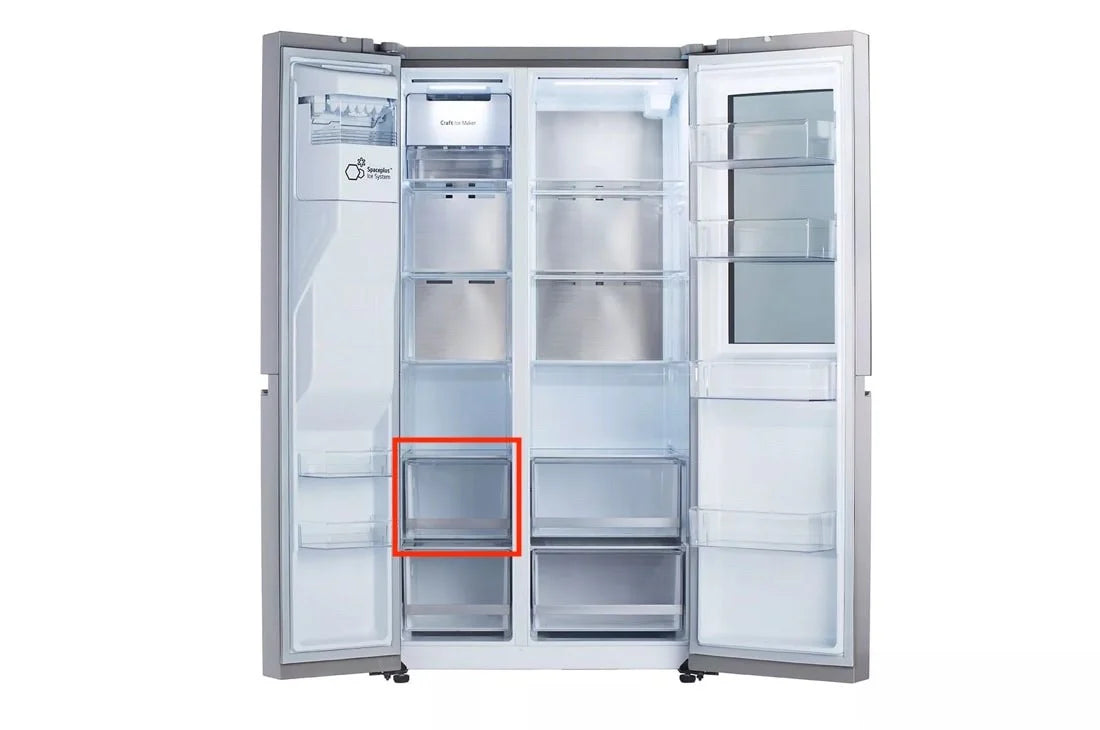 LG Refrigerator FREEZER Drawer Tray, Middle AJP76401603