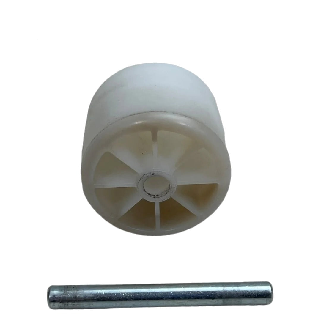 KitchenAid Refrigerator Roller w/Axle 12477102, 12477202