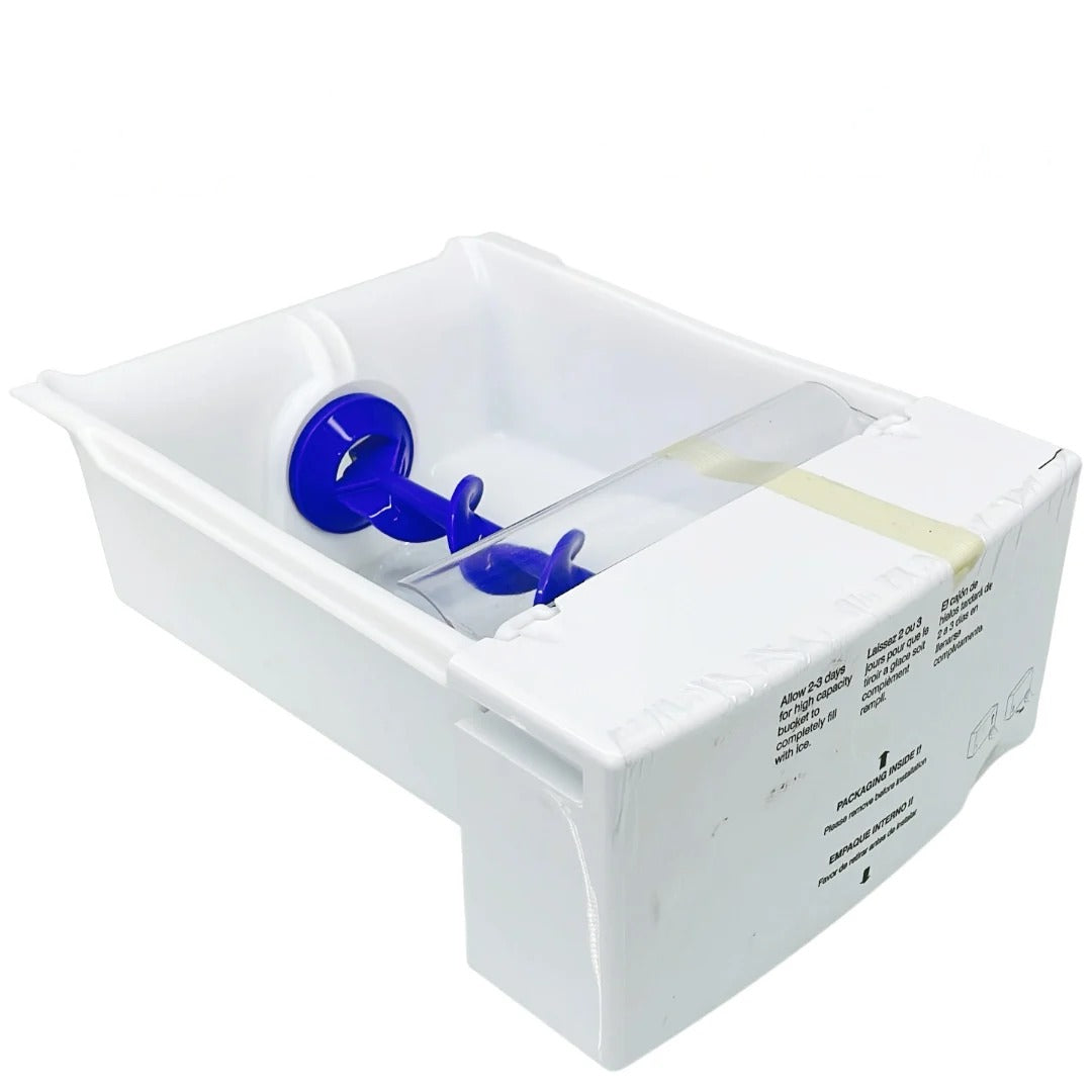 GE Refrigerator Ice Container Assembly WR29X42449, WR29X43993