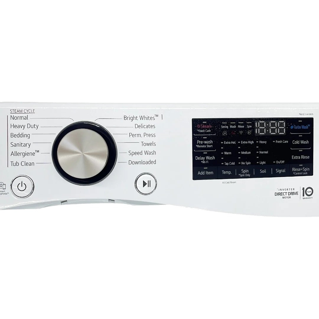 LG Washer Control Panel Assembly AGL30019512, AGL30120712, EBR85194760