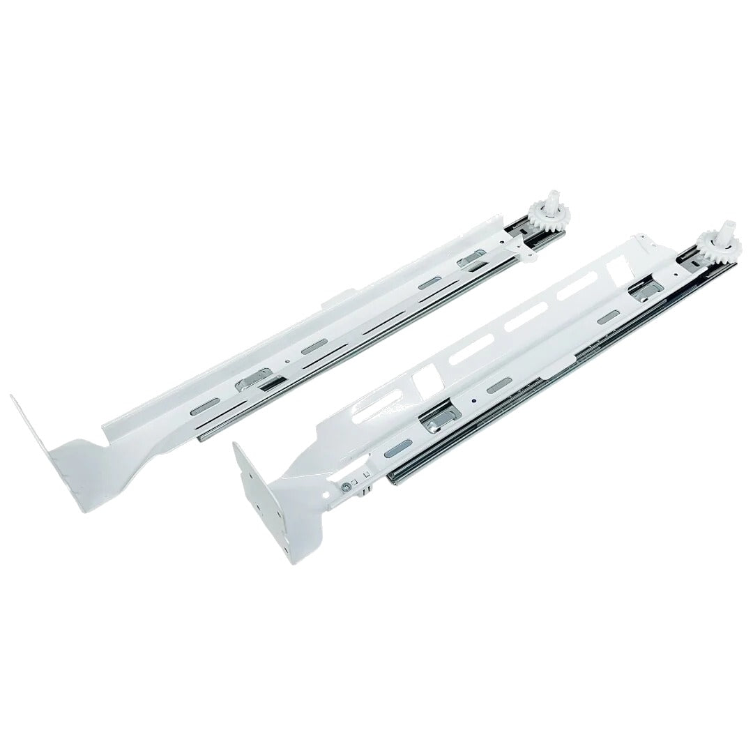 Frigidaire Refrigerator Drawer Door Rails, Middle Set 5304534896, 5304534897