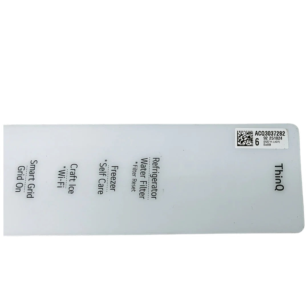 LG Refrigerator User Electronic Control Board EBR32766634, ACQ30372826