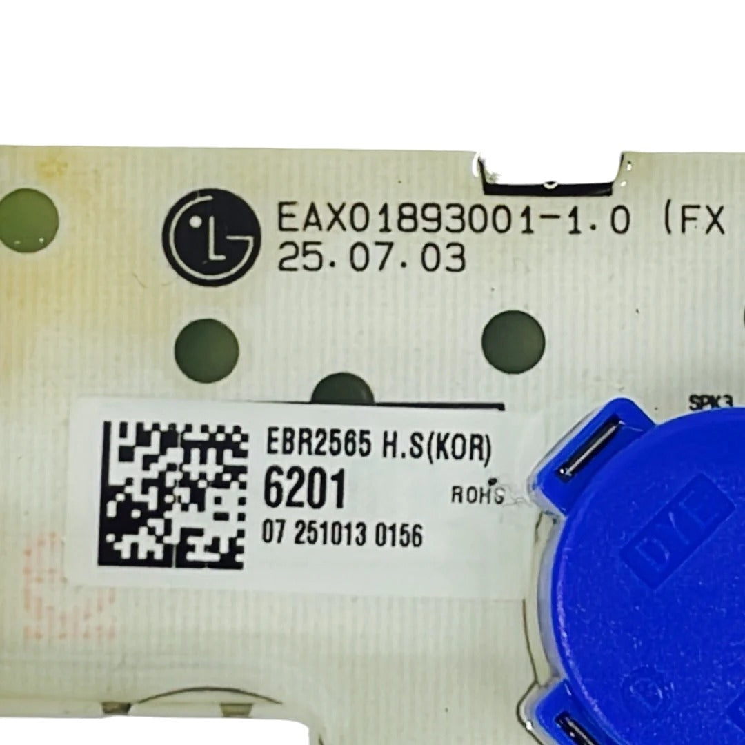 LG Dryer DLEX5800V Electronic Control Board Assembly EBR25656201, EBR25265901
