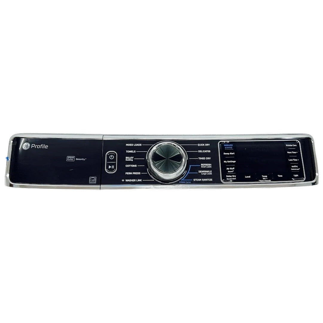 GE Dryer Control Panel WE22X36938, WE22X37340, WE01X37637, WE13X36758