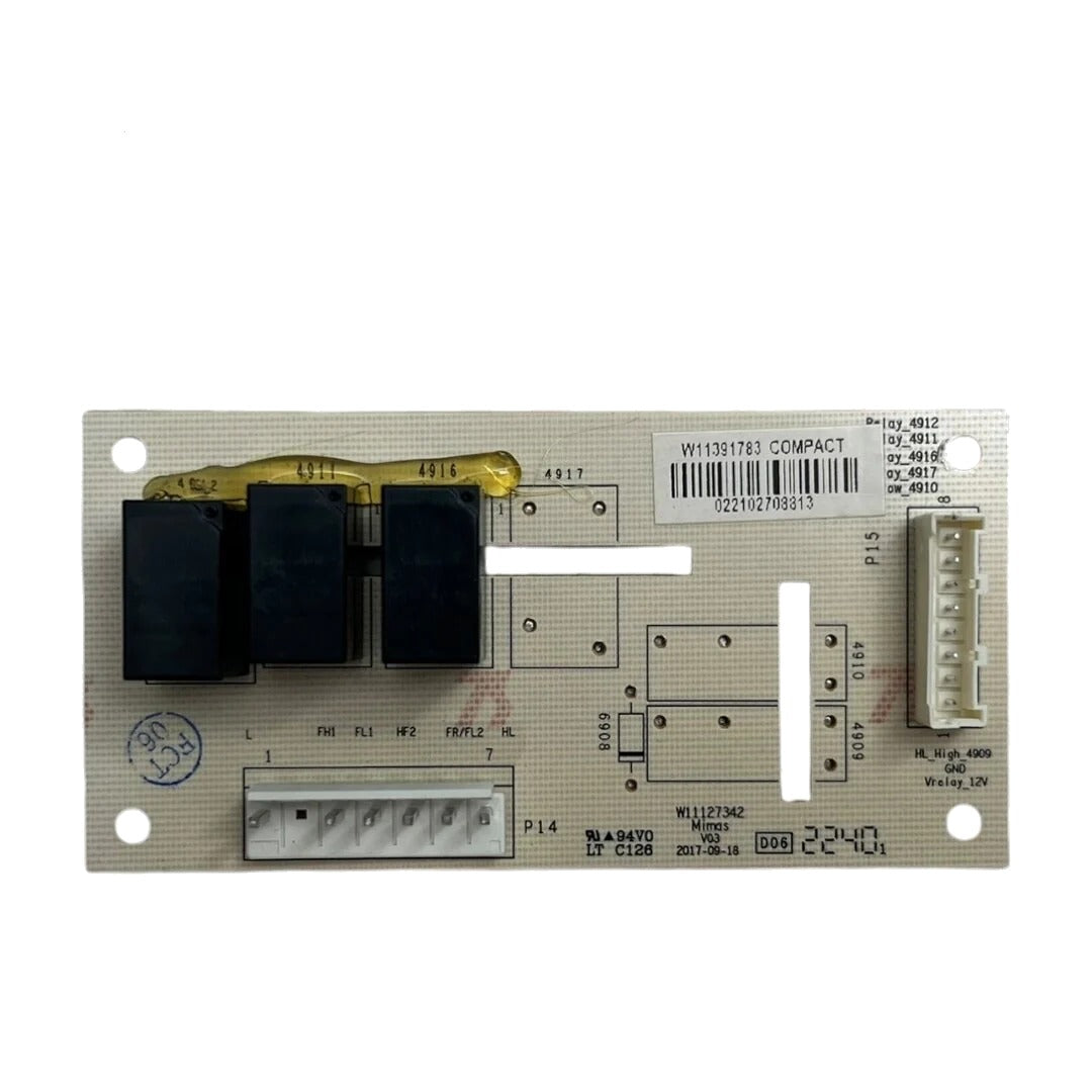 Whirlpool Microwave Control Board W11391783