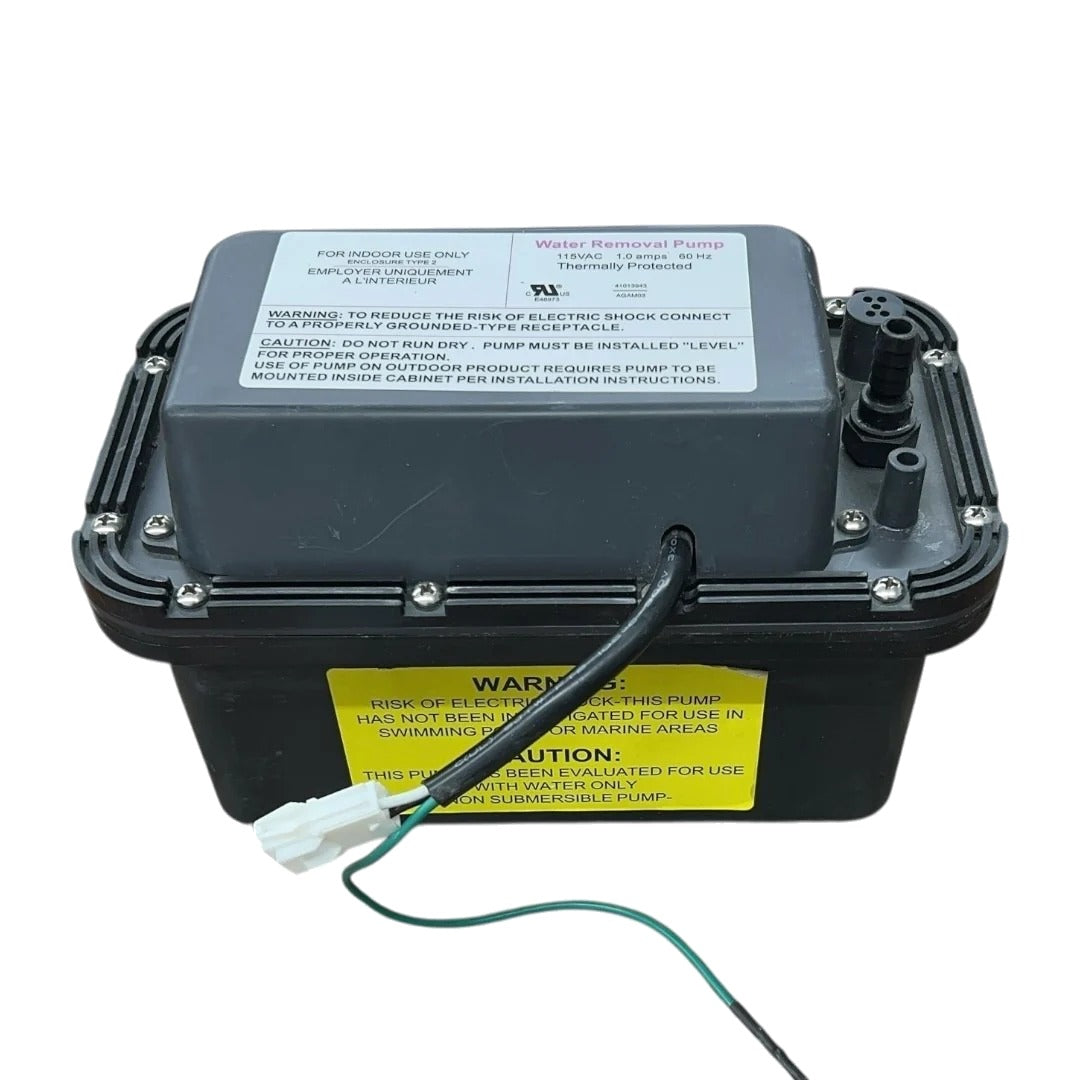 Ice Machine Water Removal Pump Drain Pump 115 Volt 1.0Amp 60 Hz 41014880, AGAM03