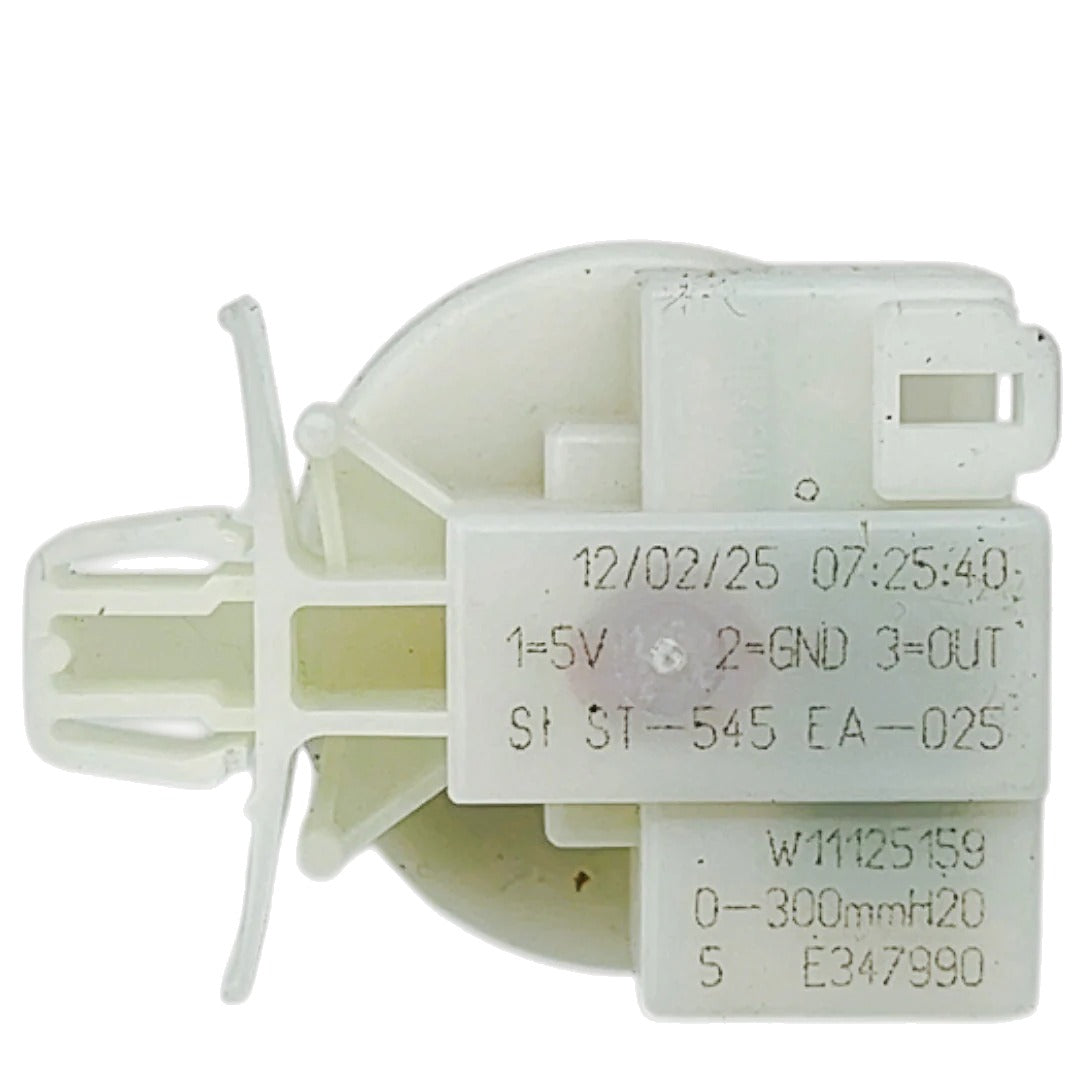 Whirlpool Washer Water Pressure Switch Sensor W11316246, W11125159
