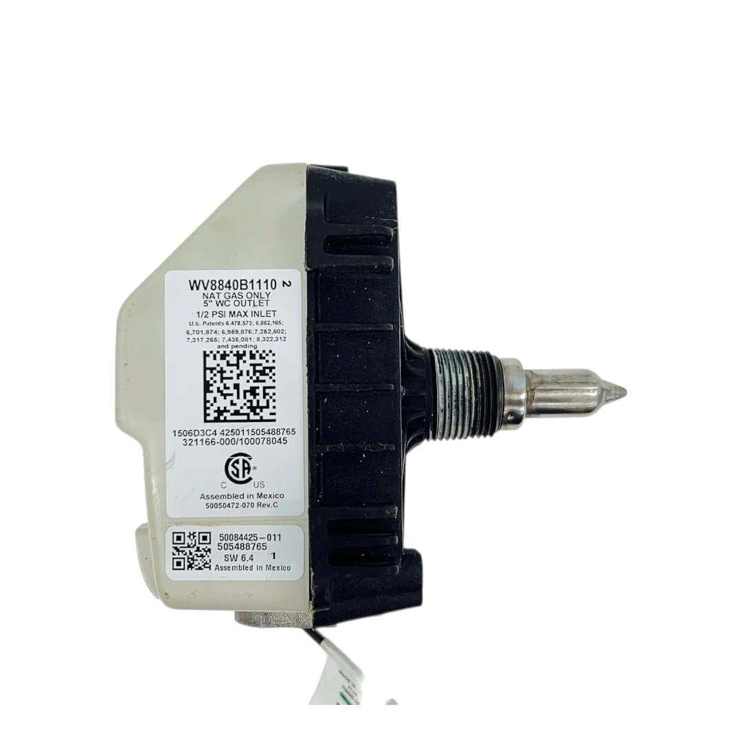 Honeywell Water Heater Control Gas Valve WV8840B1110
