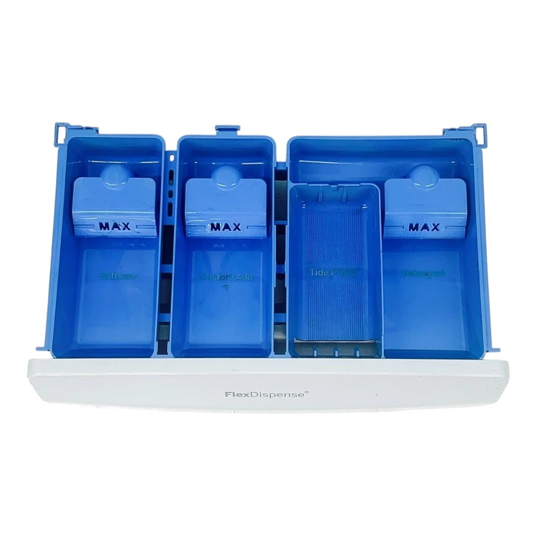 GE Washer Detergent Dispenser Drawer WH42X34717, WH42X34191