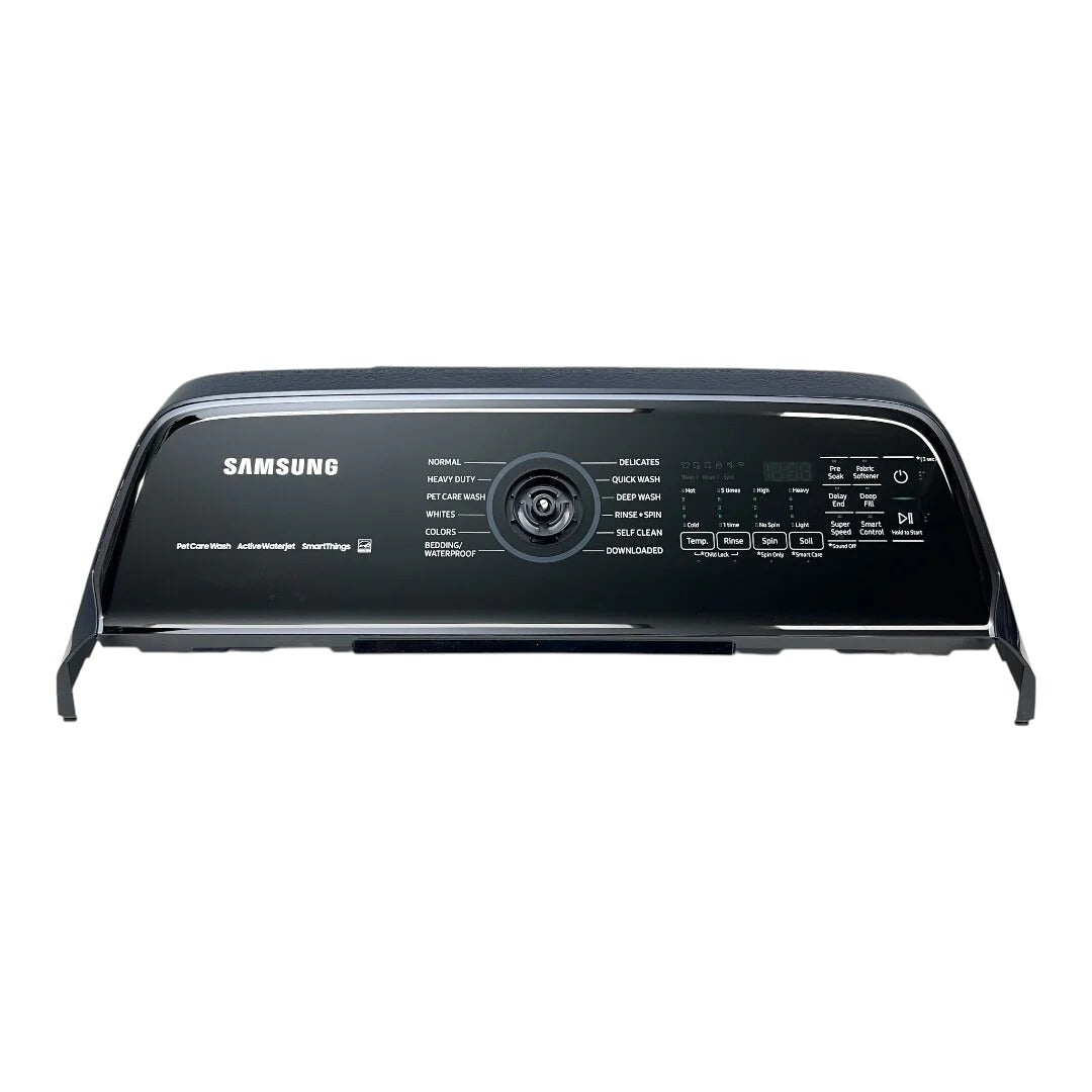 Samsung WA54CG7150AD Washer Control Panel ( Brushed Navy ) DC97-23278R