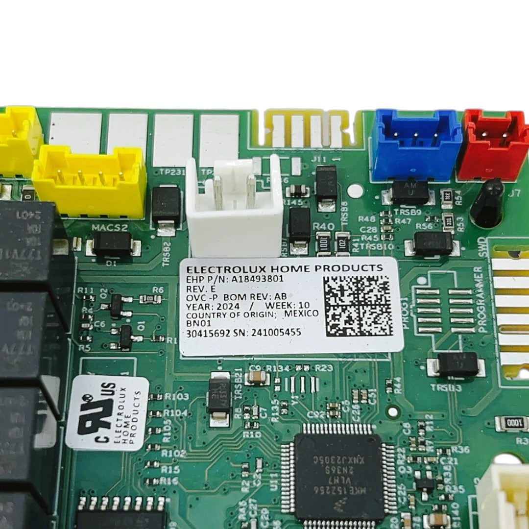 Frigidaire Range Oven Electronic Control Board A18493801