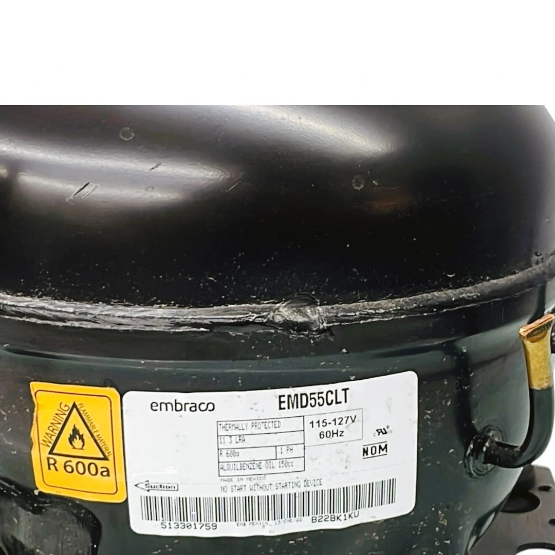 KitchenAid Refrigerator Compressor EMD55CLT, W11682292, W11727250