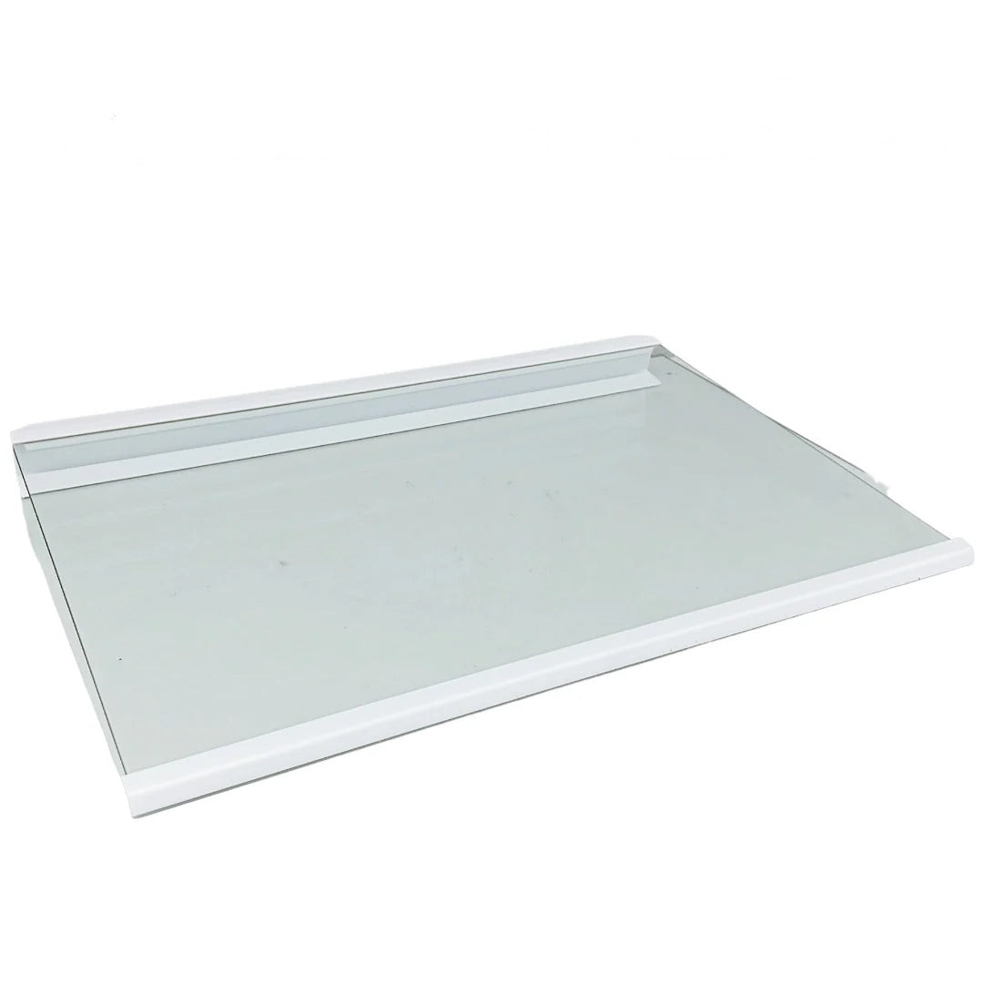 GE Refrigerator Glass Shelf Assembly WR71X31142, WR71X40766