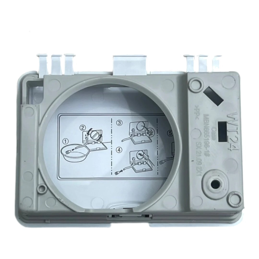 LG WKHC152HWA Washer Pump Case & Cap MBN685198, MBN685198-1