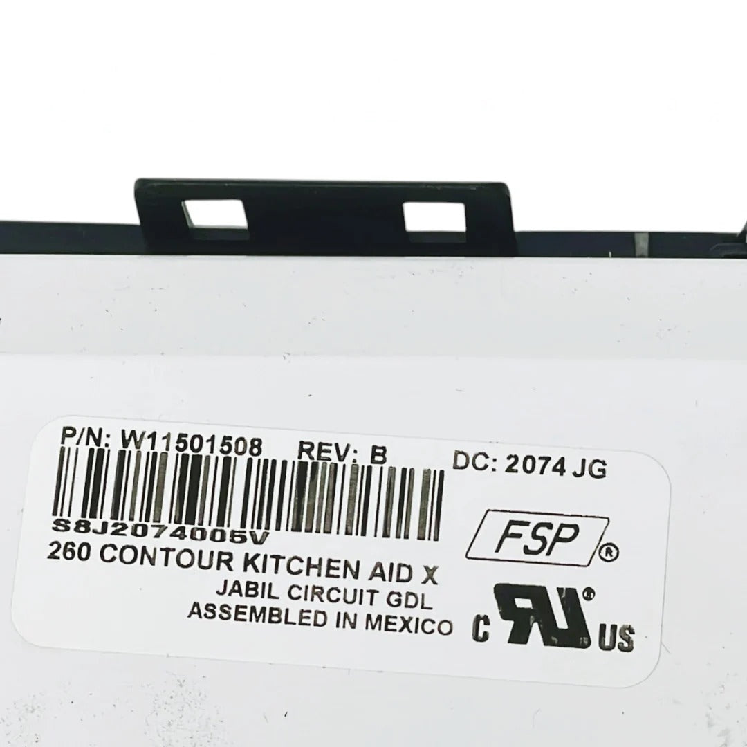 KitchenAid Refrigerator User Interface Board W11724454, W11756837