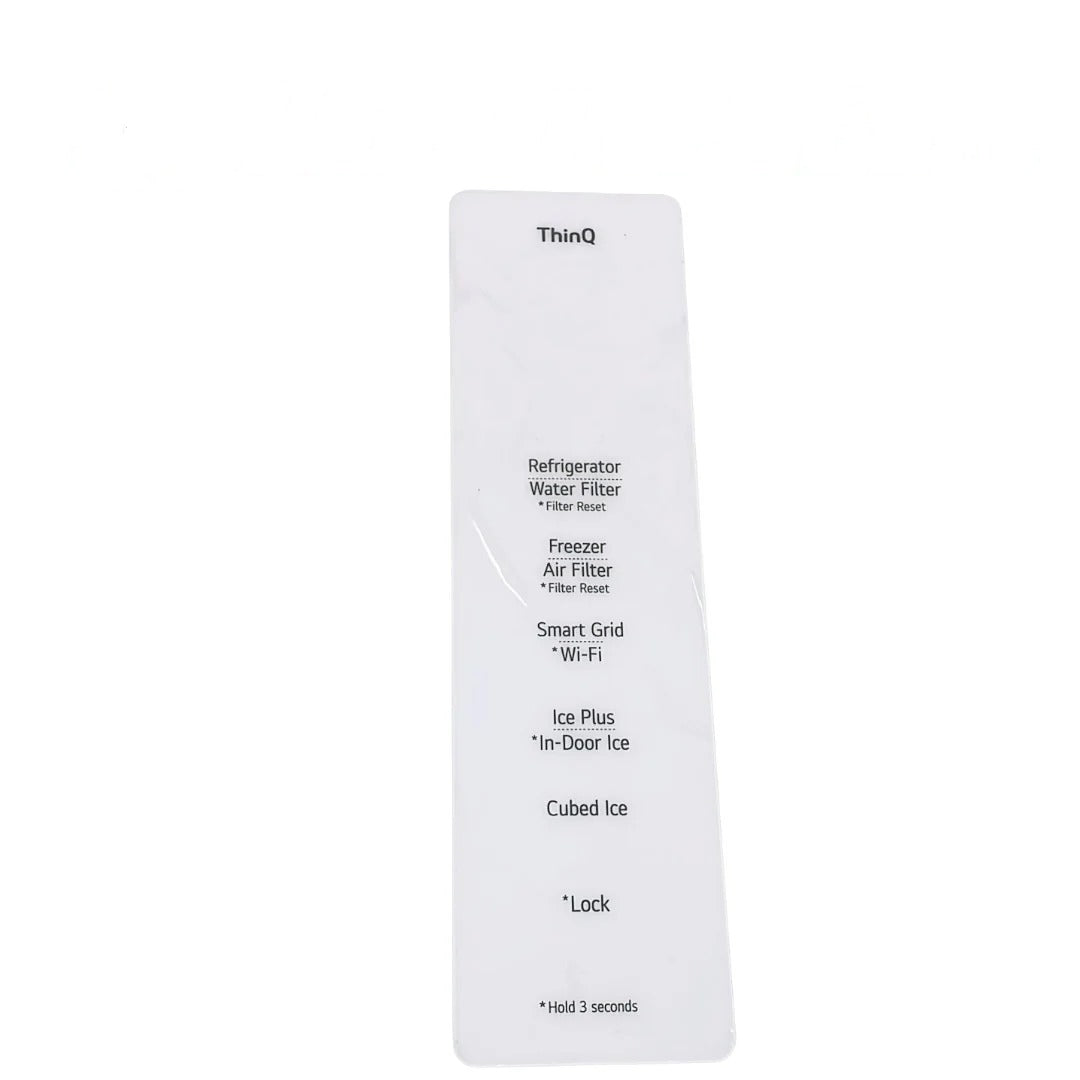 LG Refrigerator User Interface Board ACQ30533251, EBR32766670