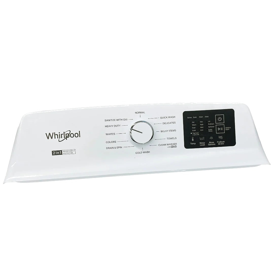 Whirlpool Washer Control Panel Assembly W11674118