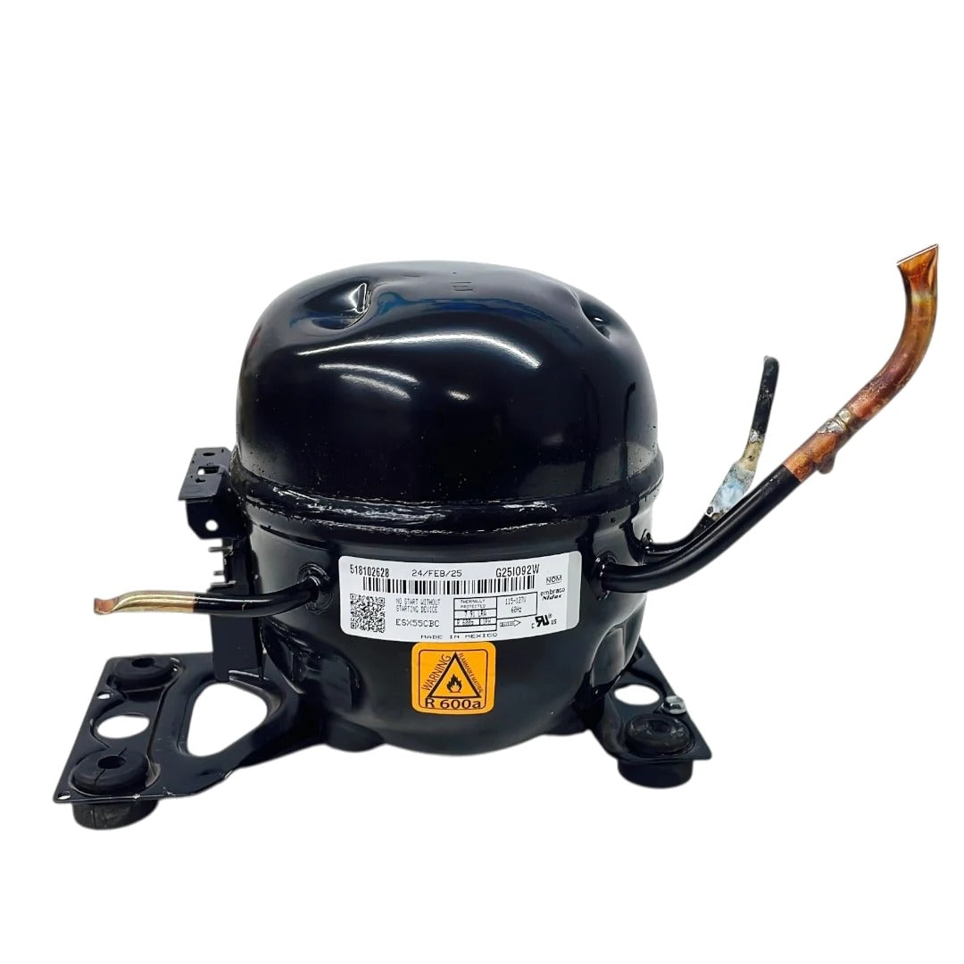 Frigidaire Refrigerator Compressor G25IO92W, ESX55CBC, 5304522339, 5303918884