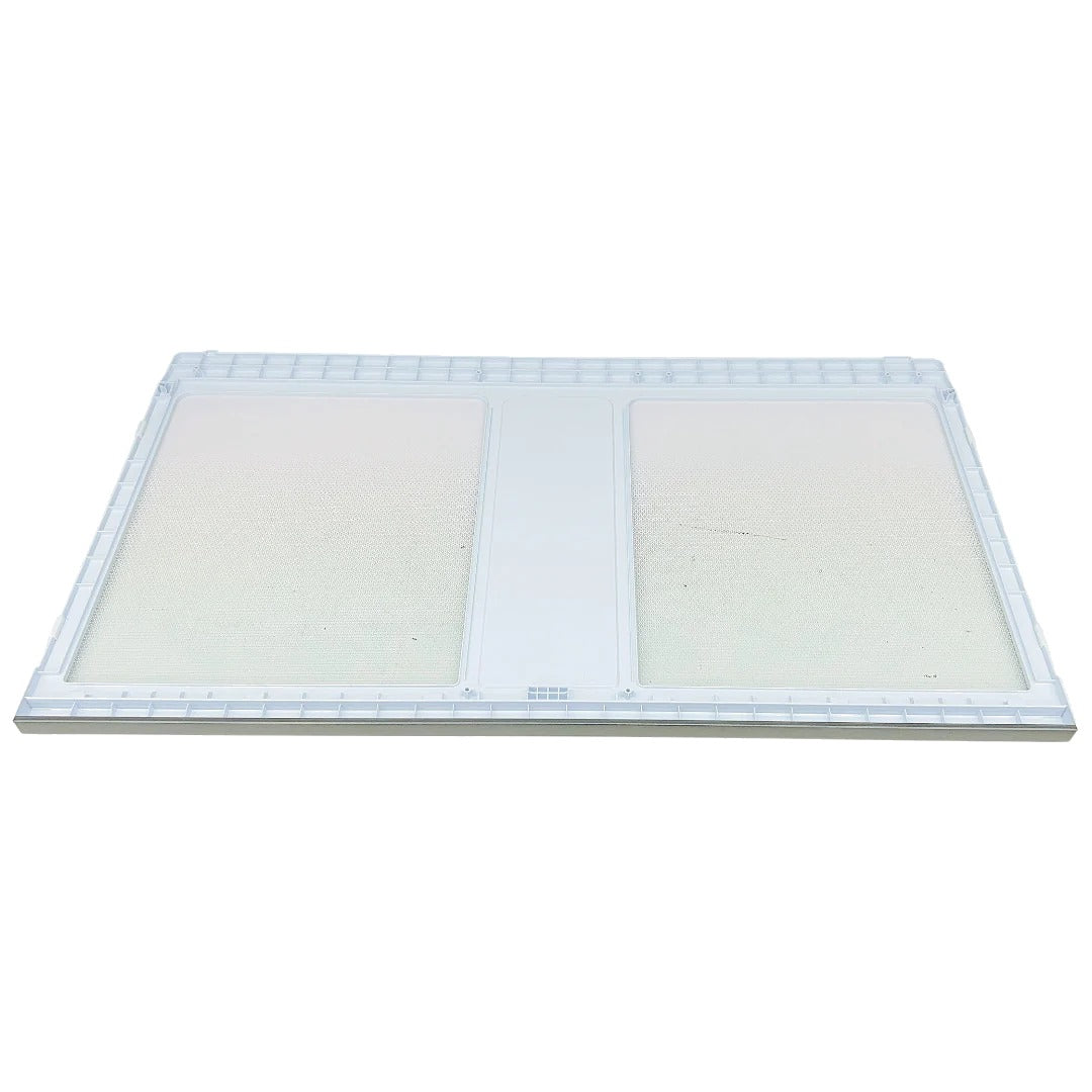 Samsung RF29DB9600AP Refrigerator Crisper Cover Shelf w/Glass 32 3/4" x 18 1/4"