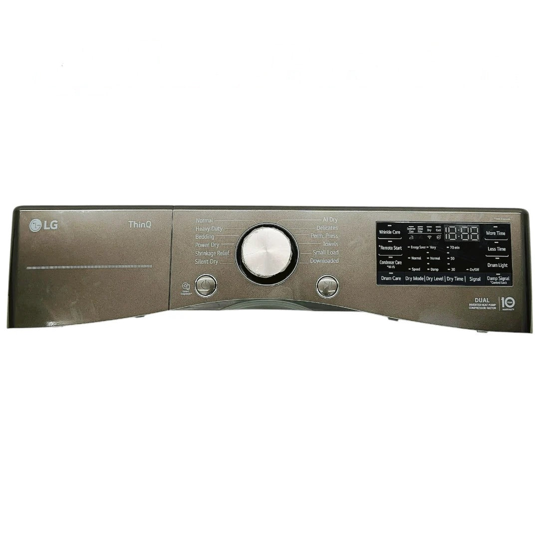 LG Dryer Control Panel Assembly AGL76992562, EBR85235720