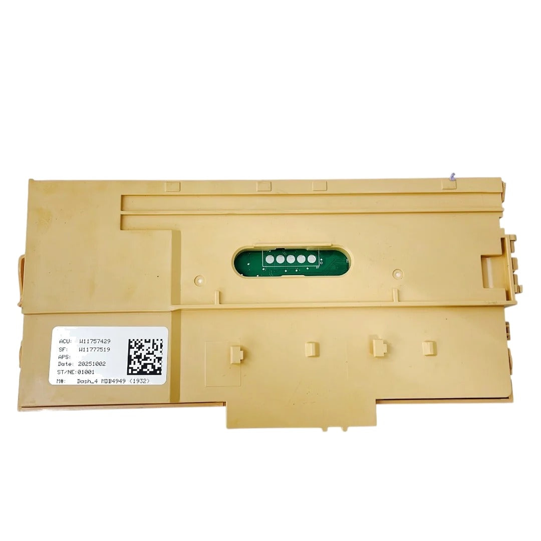 Whirlpool Dishwasher Electronic Control Board W11757429, W11661932, W11757429